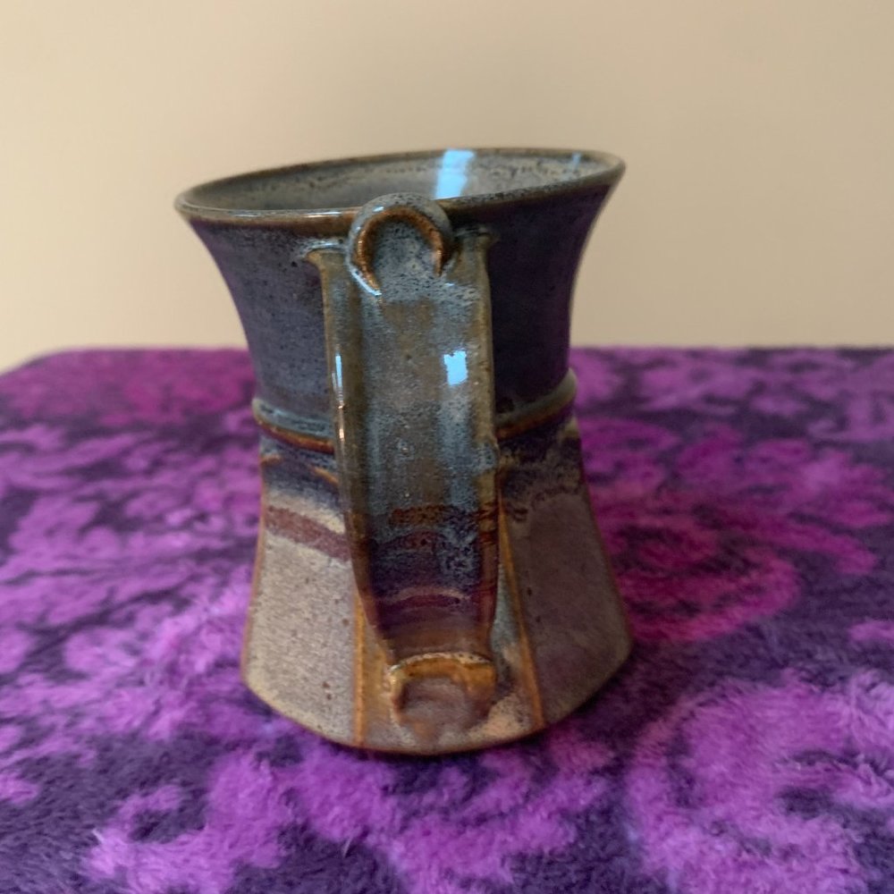VINTAGE HANDMADE MUG SIGNED BY ARTIST (FORMAN STYLE) - Picture 4 of 6